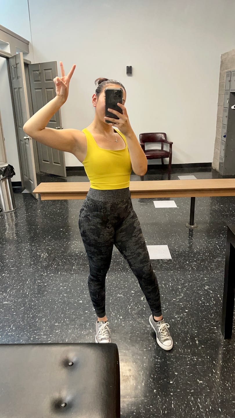 Customer photo review of CONFIDENCE BRA