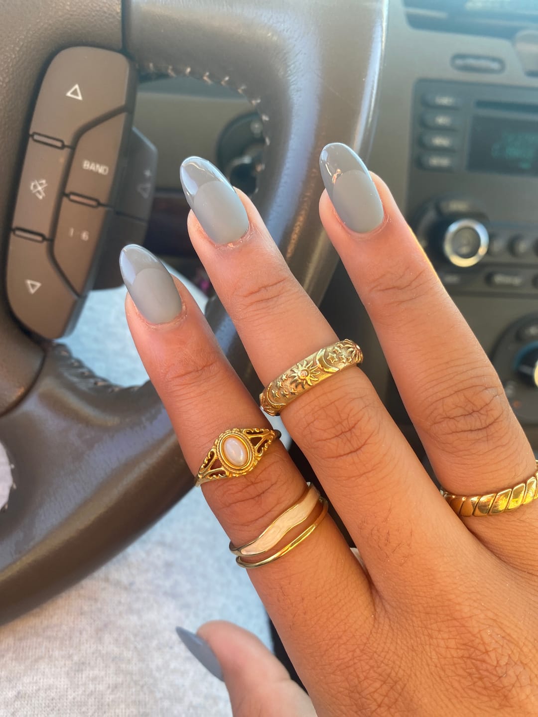 Customer photo review of Celestial Gold Ring