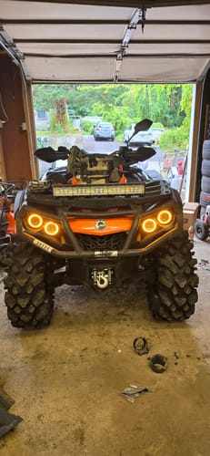 Customer photo review of LED Rear lights for Can Am G2 Rear Light