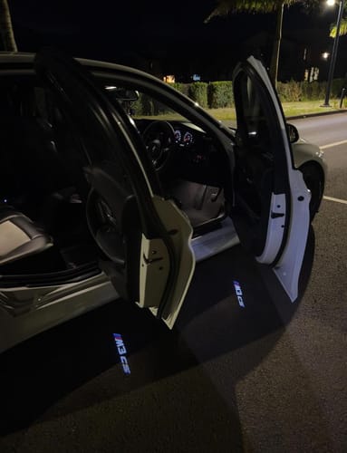 Customer photo review of BMW M3 CS DOOR LIGHTS