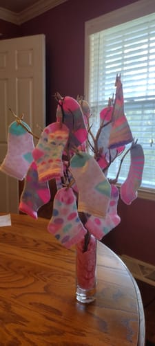 Customer photo review of Clearance Bulk 13" Manzanita Branches Plant Twigs for Table Centerpieces Wholesale