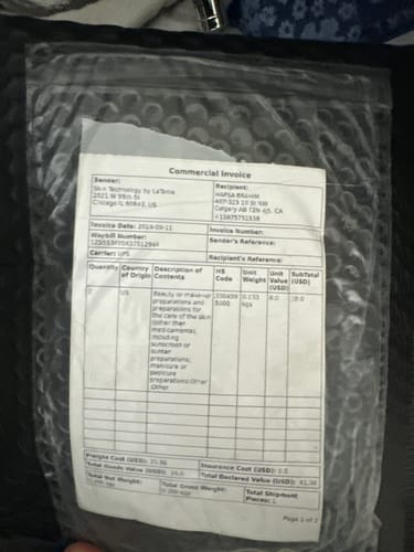 Customer photo review of Skin Lightening Face Cream 30 ML