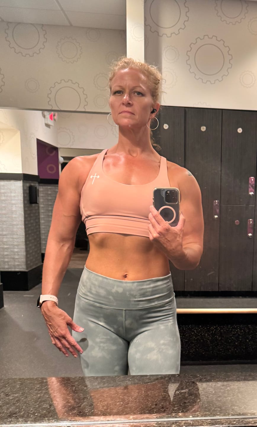 Customer photo review of Essential Sports Bra