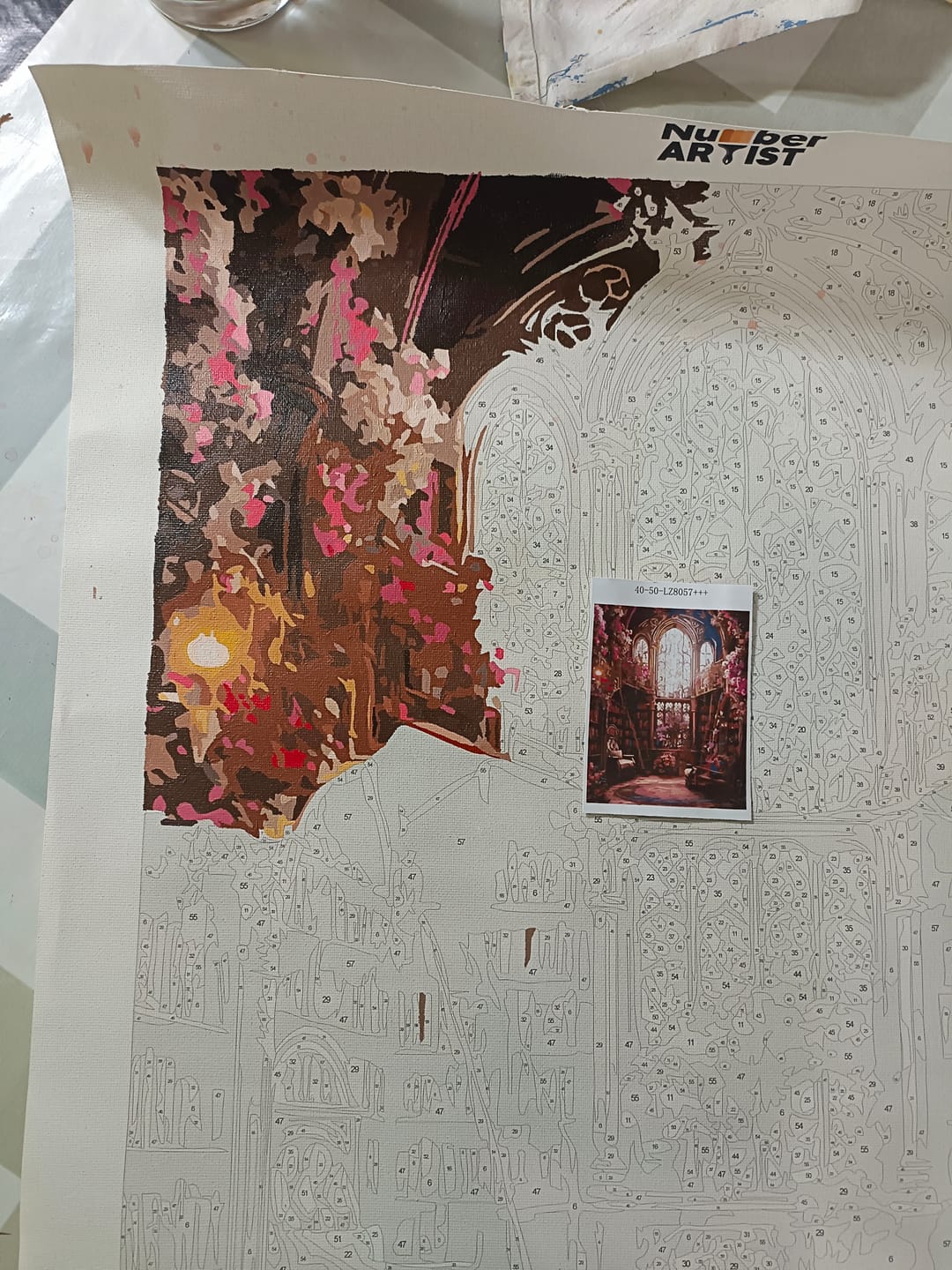 Customer photo review of Enchanted Floral Library