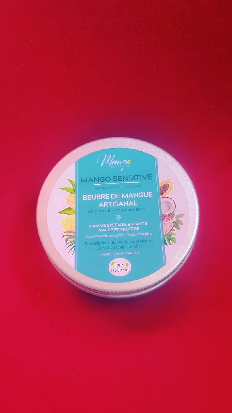Customer photo review of Beurre de mangue artisanal SENSITIVE