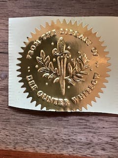 Customer photo review of 50 Golden Seal Sticker