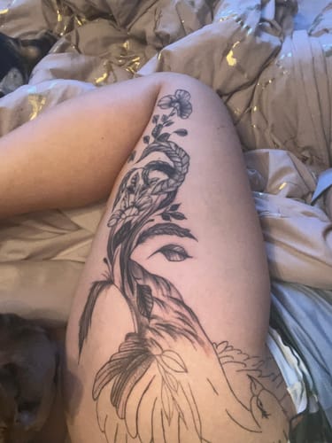 Customer photo review of TattooNumbx Numbing Cream (3 Pack)