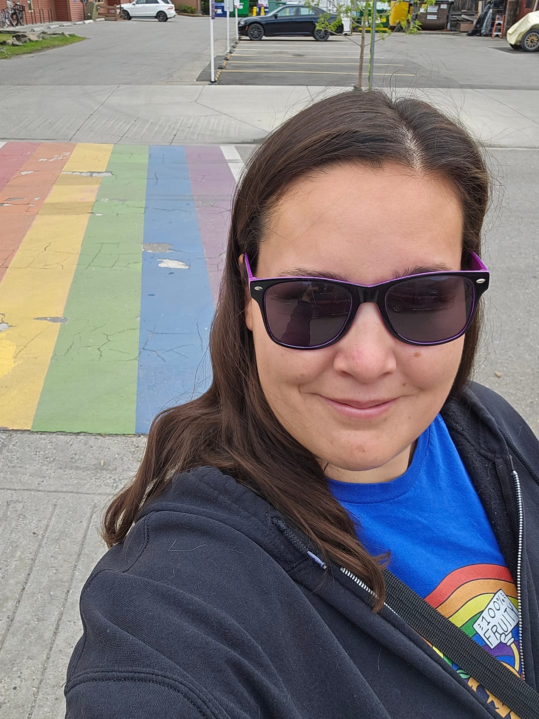 Customer photo review of Pride Made Local Tee