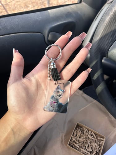 Customer photo review of Μπρελόκ με το Δικό σας Κατοικίδιο