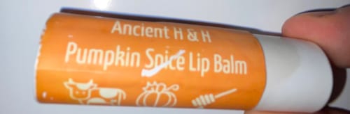 Customer photo review of Tallow Lip Balm - 3 Pack