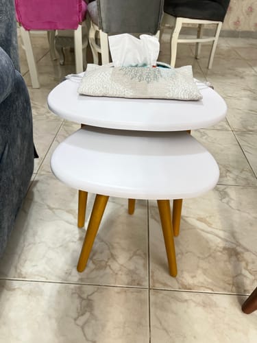 Customer photo review of ترابيزة جانبية قطعتين  - SHAM18