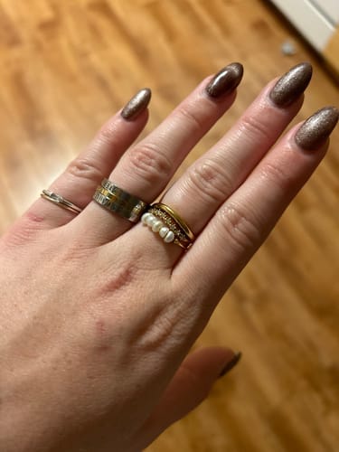 Customer photo review of Classic Freshwater Pearl Ring