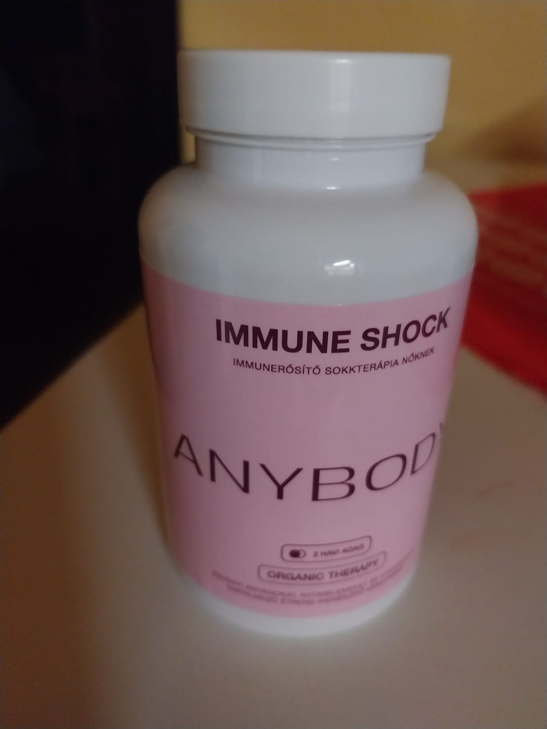 Customer photo review of Anybody IMMUNE SHOCK Nőknek 60x Kúra