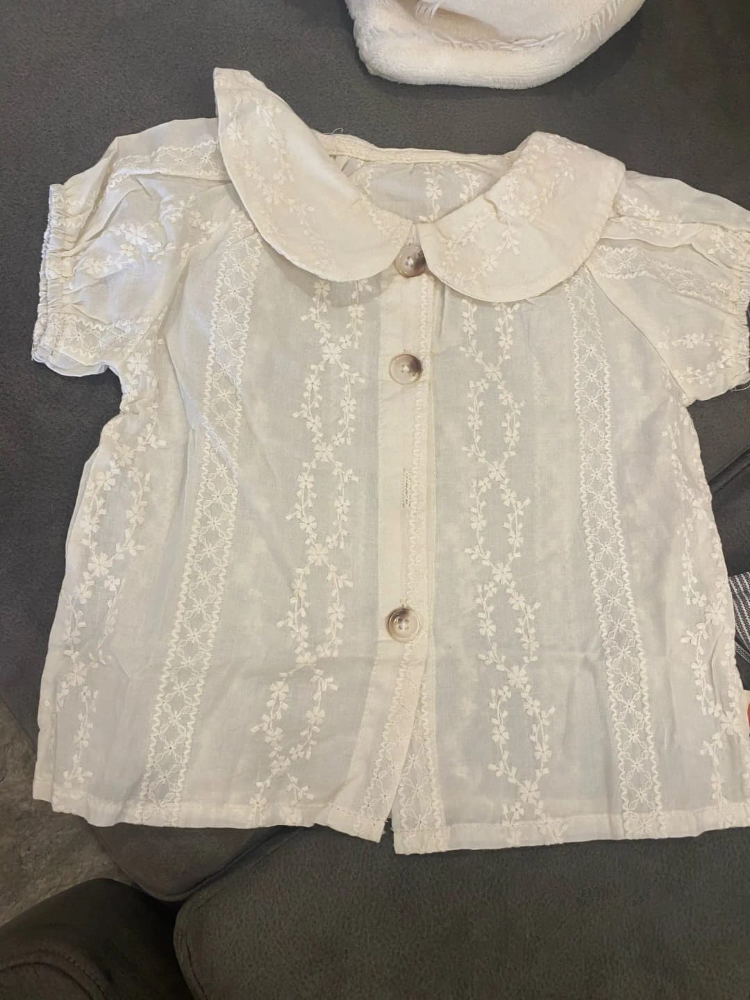 Customer photo review of Vintage Style Embroidery Bloomer Set