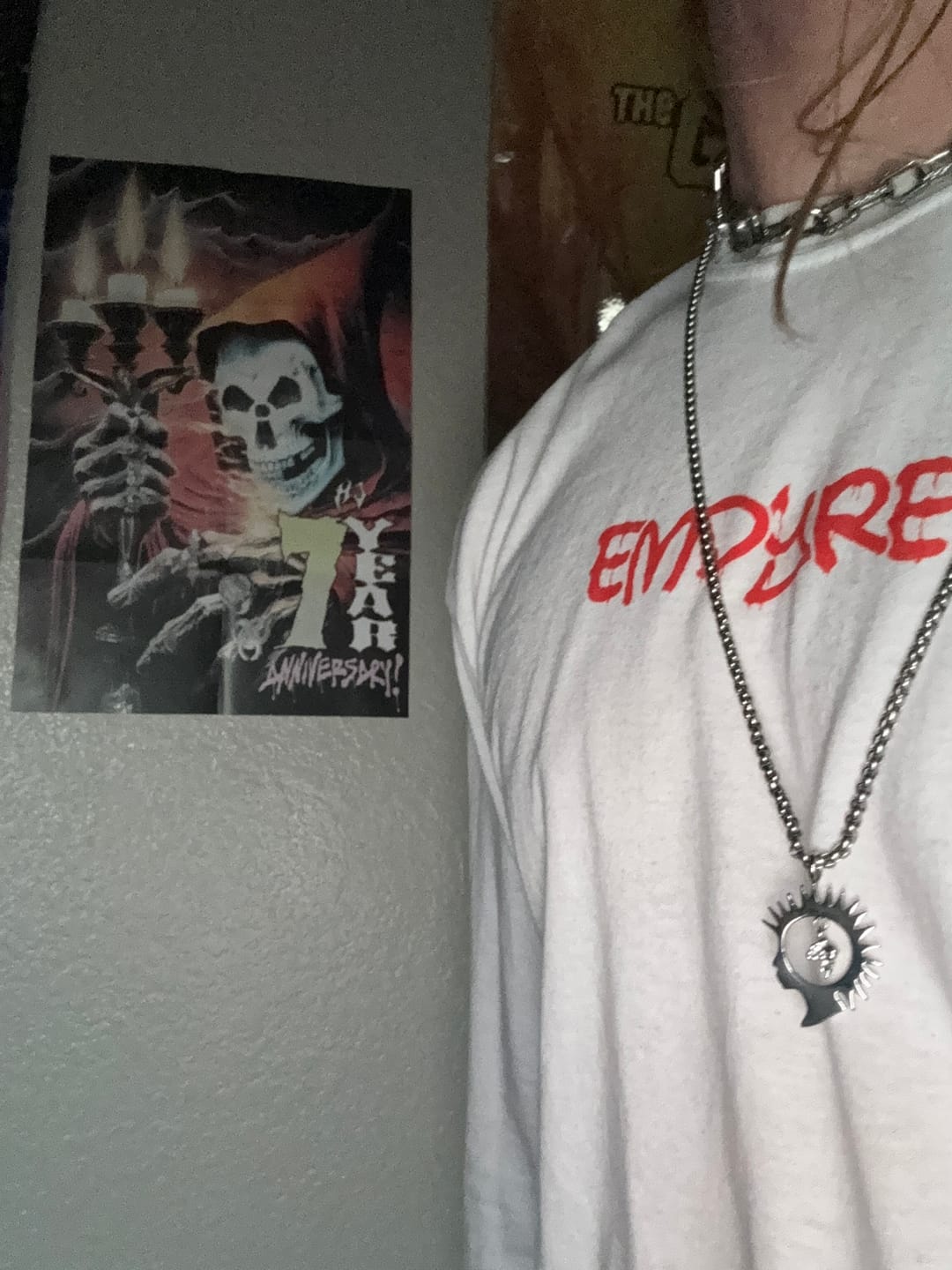Customer photo review of HEAD IN THE CLOUDS PENDANT