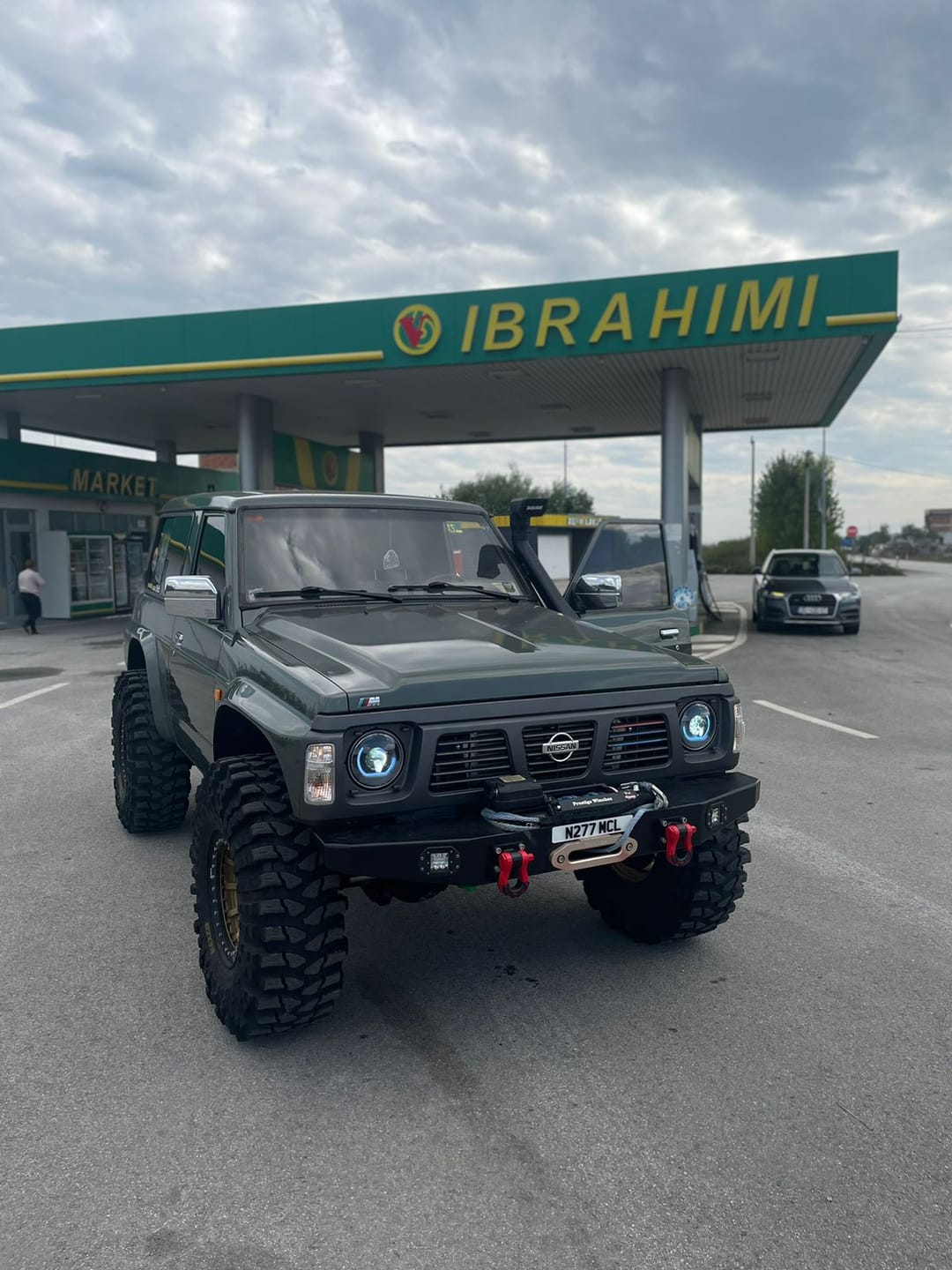 Customer photo review of 7" 'Angry Eye' Bi-LED Headlights