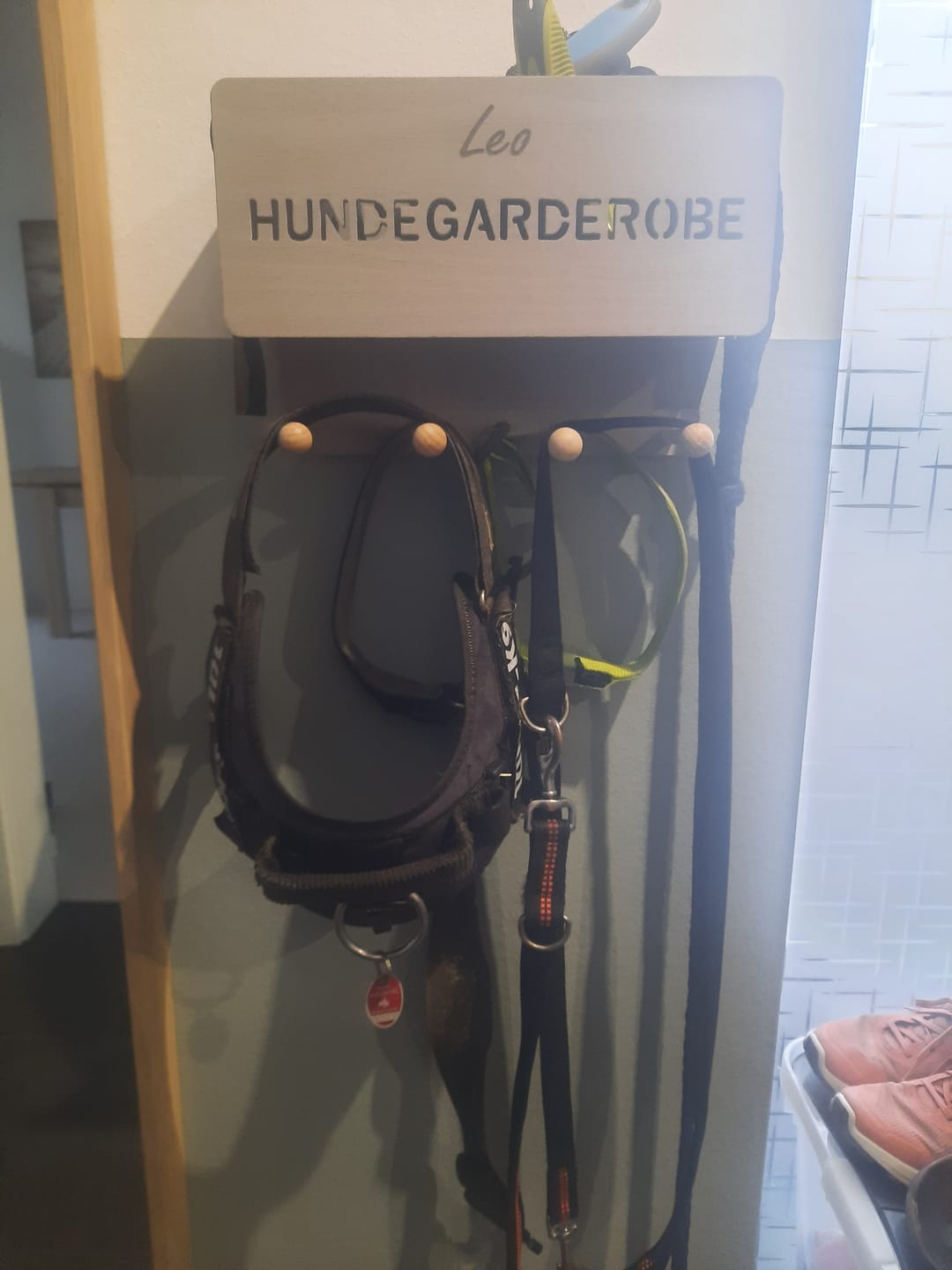 Customer photo review of PERSONALISIERUNG: Hundegarderobe Classic
