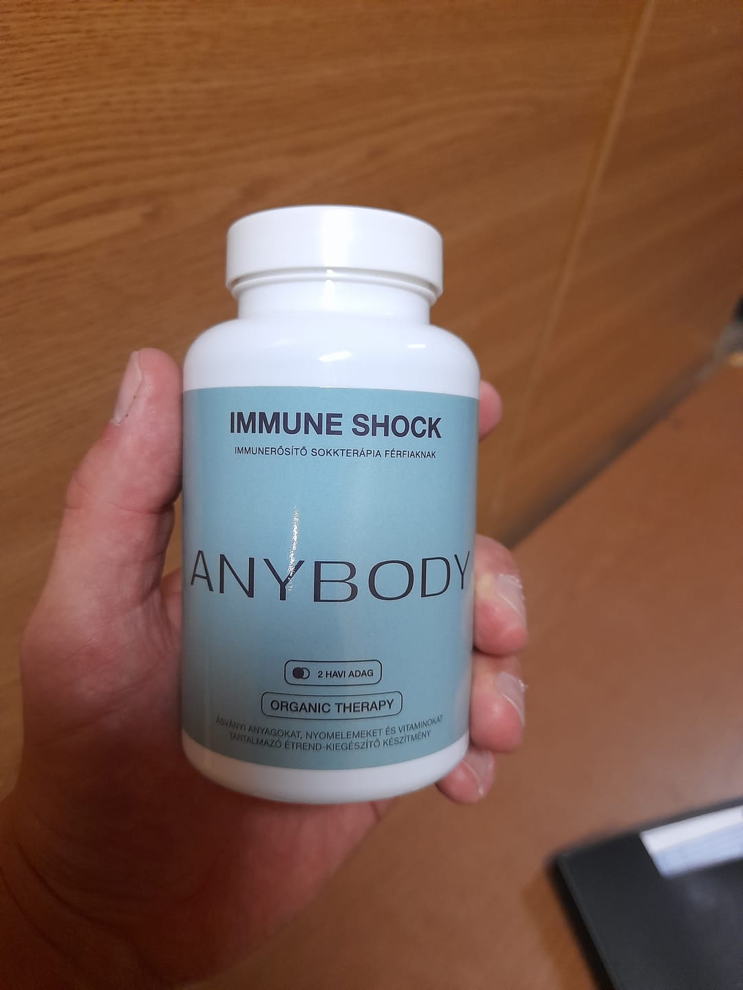 Customer photo review of Anybody IMMUNE SHOCK Férfiaknak 60x Kúra