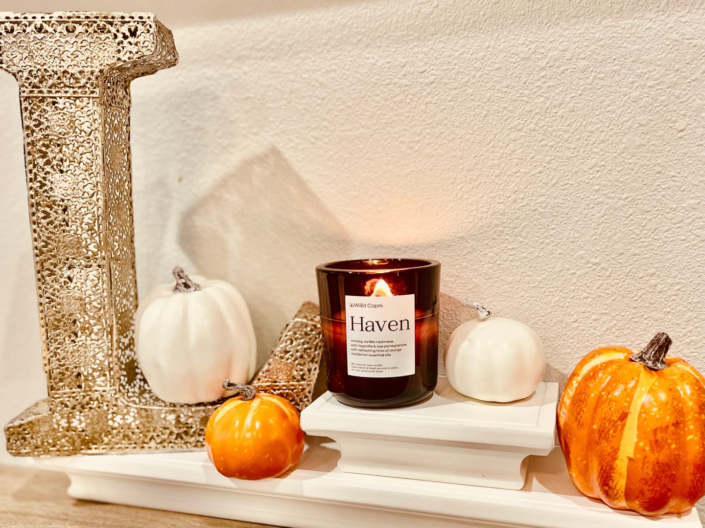 Customer photo review of Haven Candle