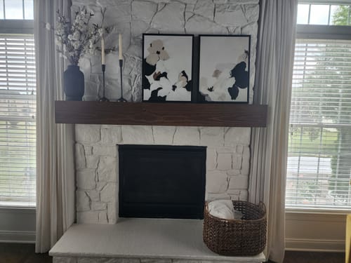 Customer photo review of Floral Serenity Set of 2