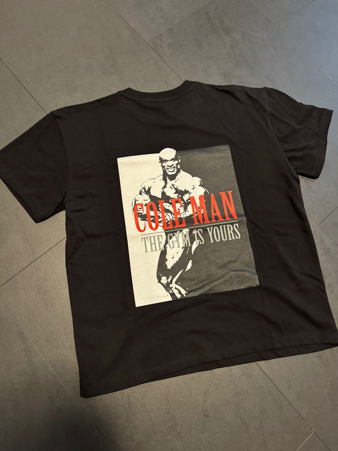 Customer photo review of COLEMAN Oversized Shirt (Backprint)