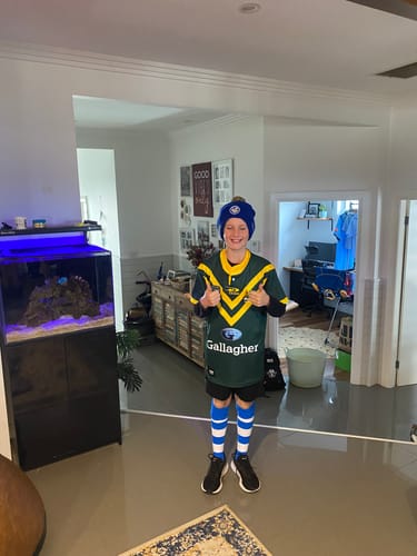 Customer photo review of 2024 Australian Kangaroos Jersey