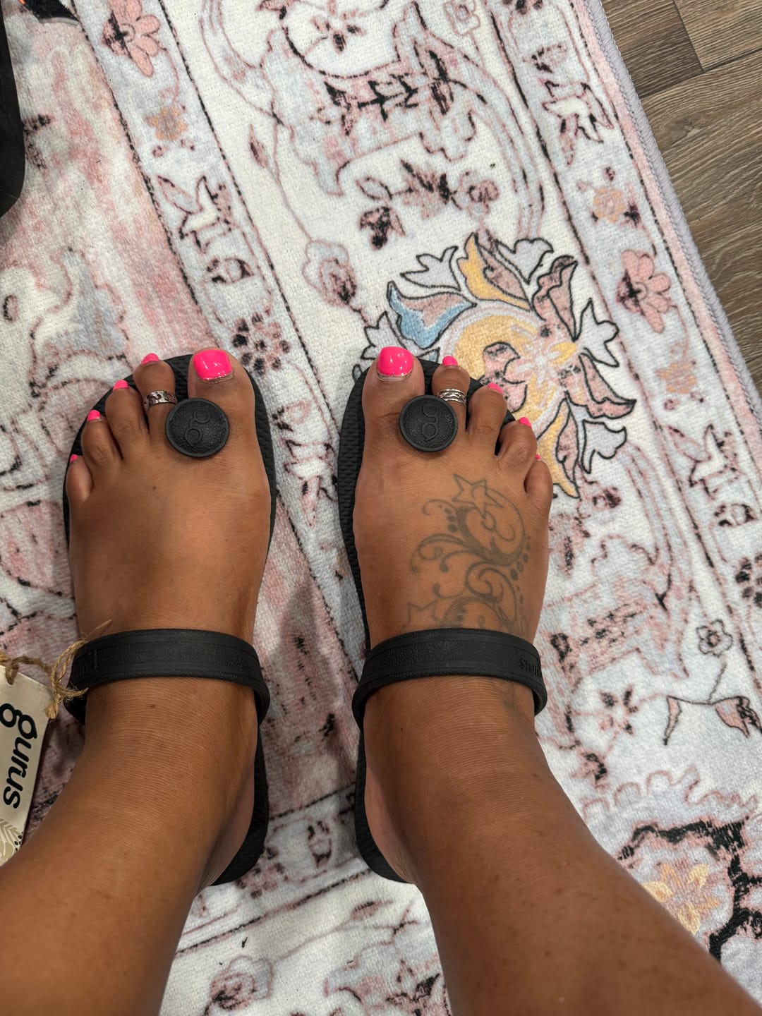 Customer photo review of Gurus Flip-Flops