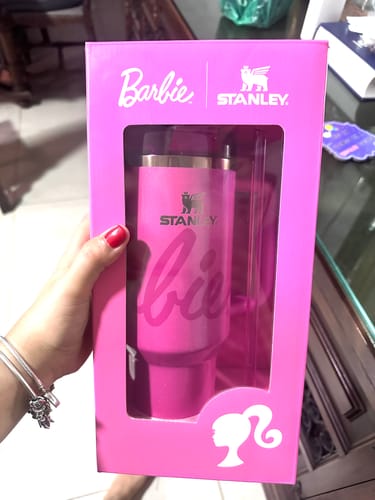 Customer photo review of Stanley Quencher Barbie™  Icon | 1L
