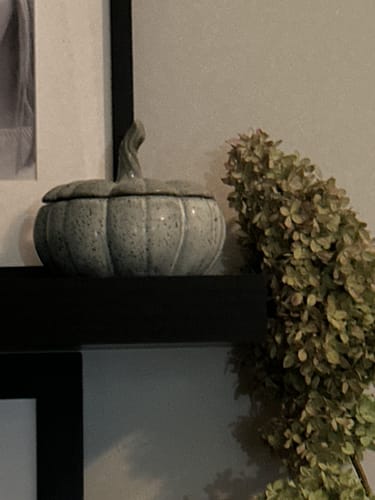 Customer photo review of Speckled Pumpkin Jar