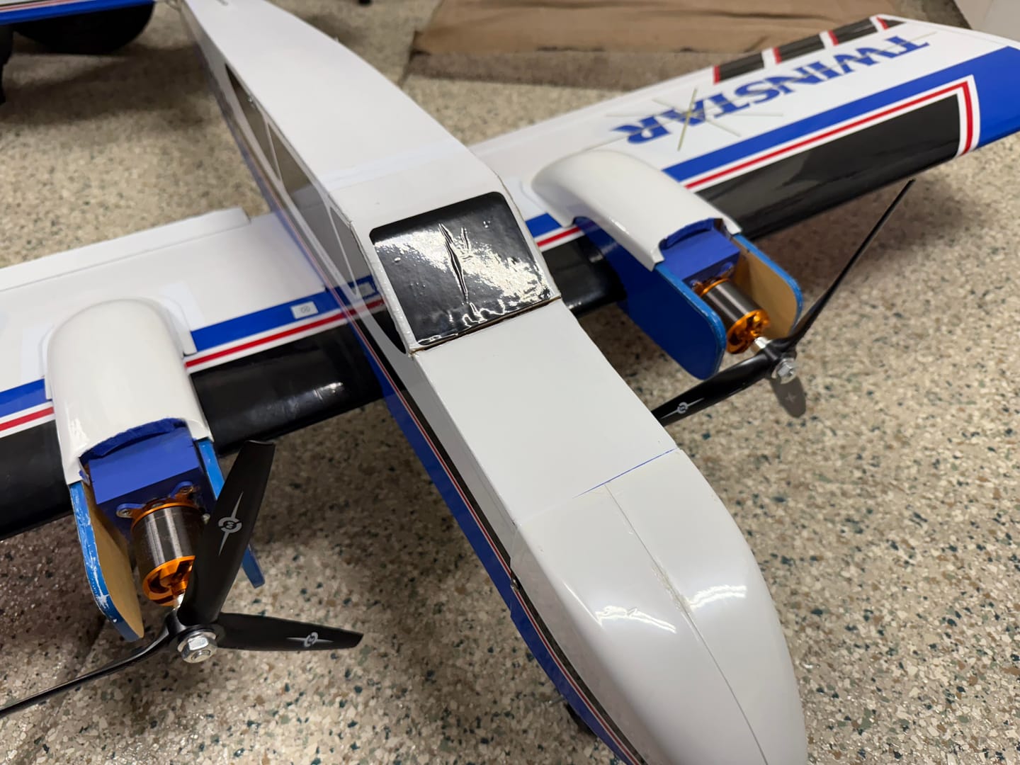 Customer photo review of 3-Blade - 10x7 Propeller Rev./Pusher