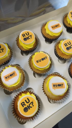 Customer photo review of R U OK Day - Edible Icing Images - Pre-cut