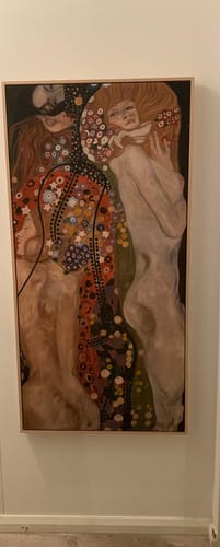 Customer photo review of Watersnakes II, 1907 by Gustav Klimt