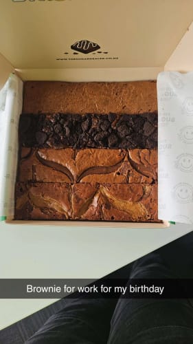 Customer photo review of Naked brownie
