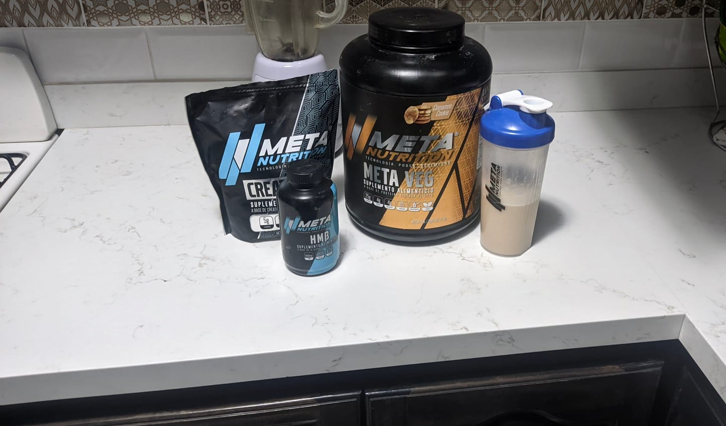 Customer photo review of PACK - GANANCIA MUSCULAR VEGAN