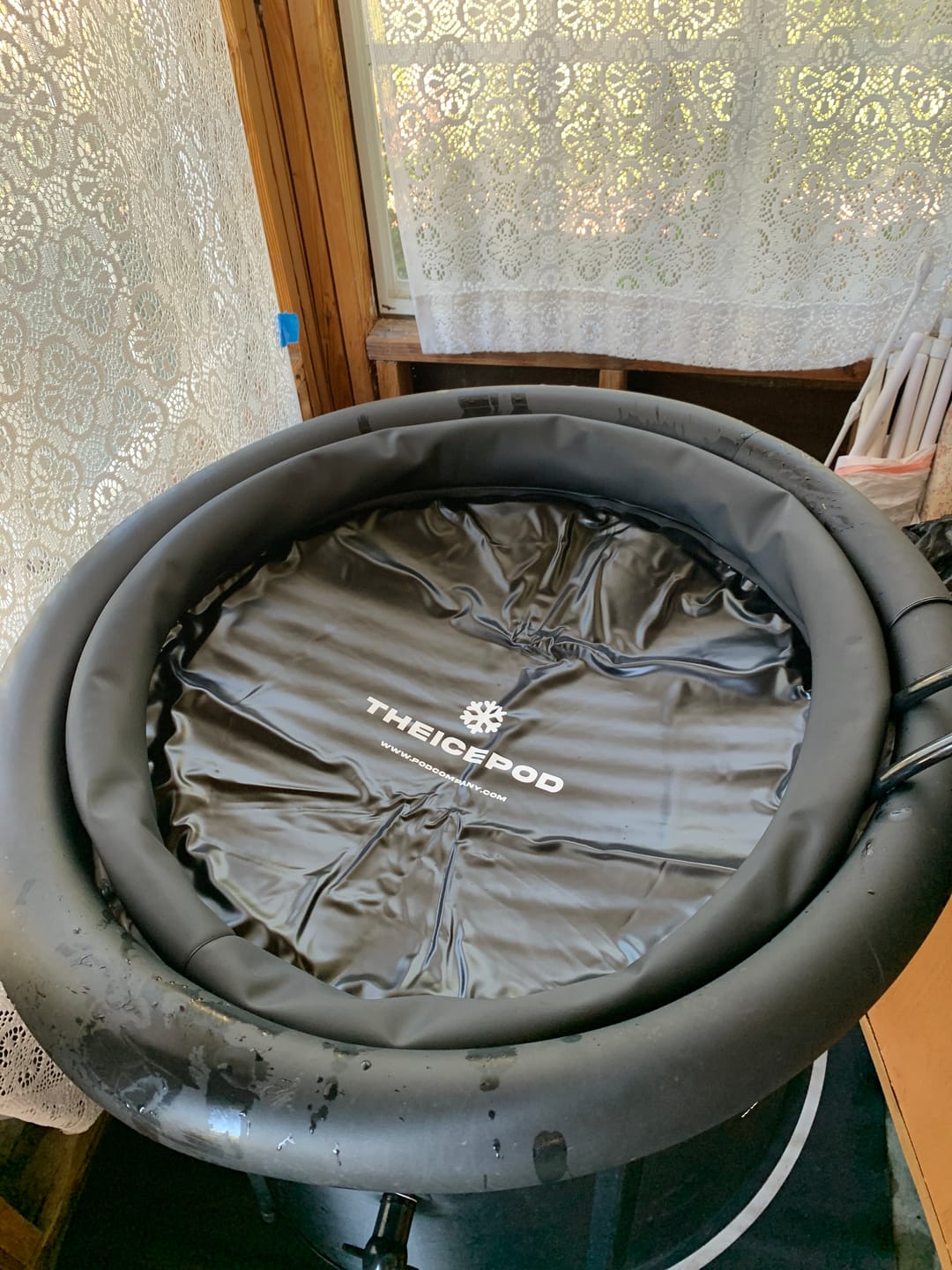 Customer photo review of Insulated Ice Pod Lid