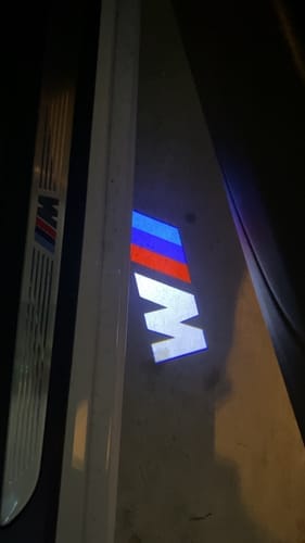 Customer photo review of BMW LED Car Door Welcome Logo Shadow Lights | E/F Chassis