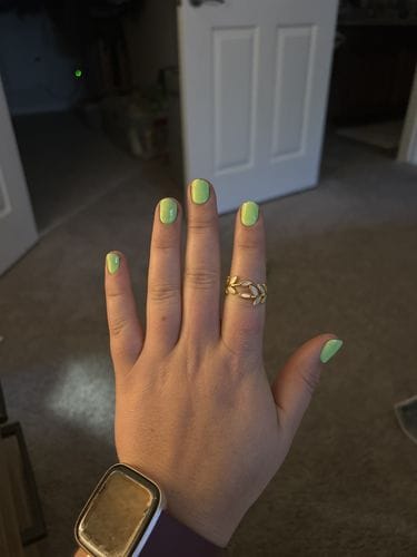 Customer photo review of Gold Leaf Ring