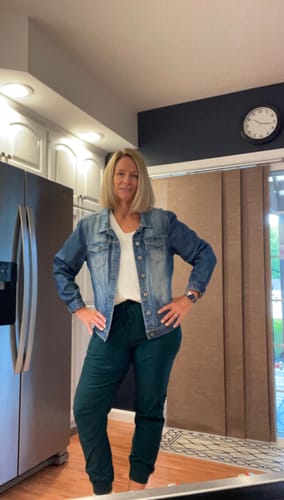 Customer photo review of Betsey's Joggers