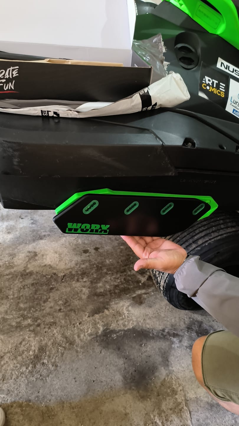 Customer photo review of Seadoo Spark Sponsons With Insert