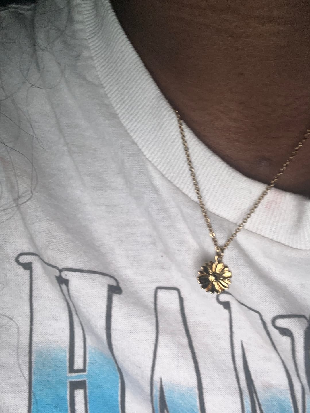Customer photo review of Flower Necklace