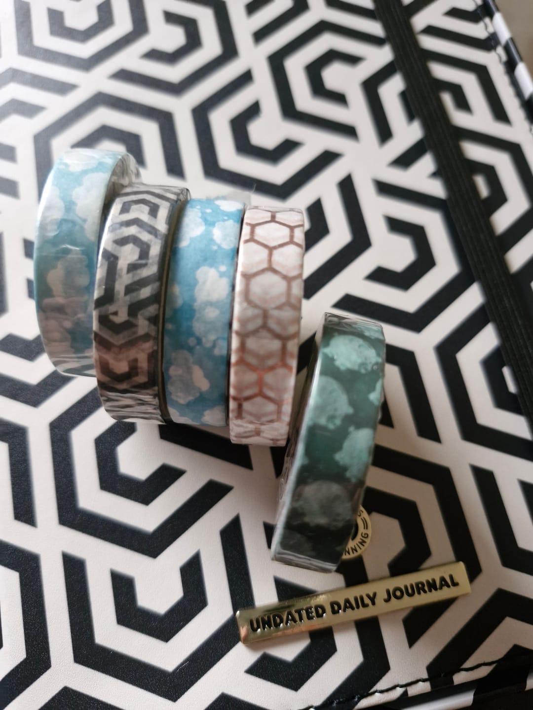 Customer photo review of Freebie Piggy Bank Washi Tape 10mm