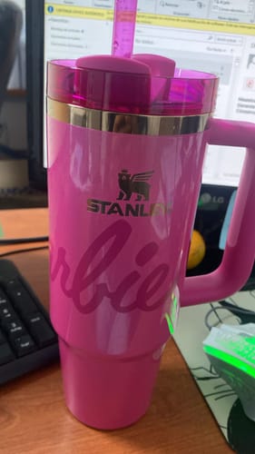 Customer photo review of Stanley Quencher Barbie™  Icon | 887ml