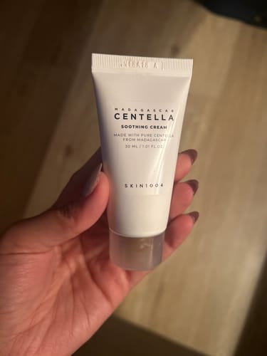Customer photo review of Madagascar Centella Soothing Cream