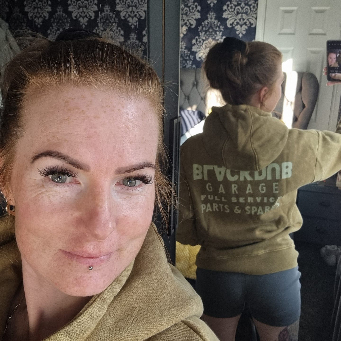 Customer photo review of Parts & Spares Hoodie