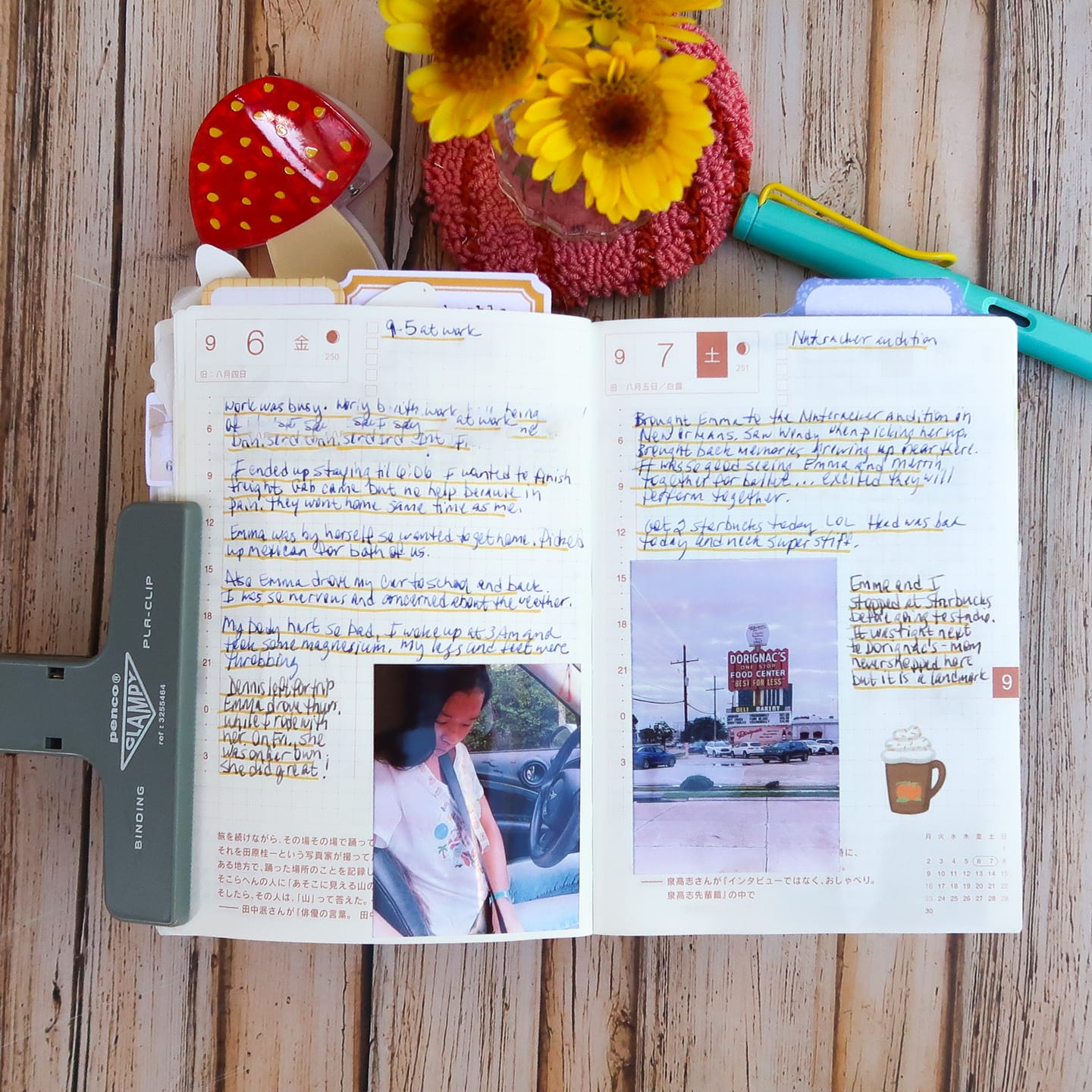 Customer photo review of All the Pumpkin Spice Sticker Sheet