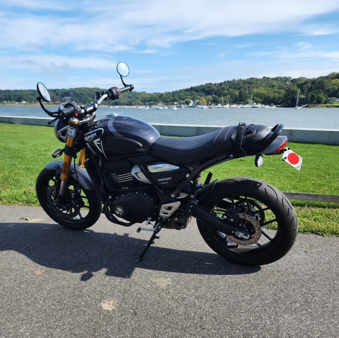 Customer photo review of Triumph Speed 400 & Scrambler 400 Plug & Play Tail Tidy Kit