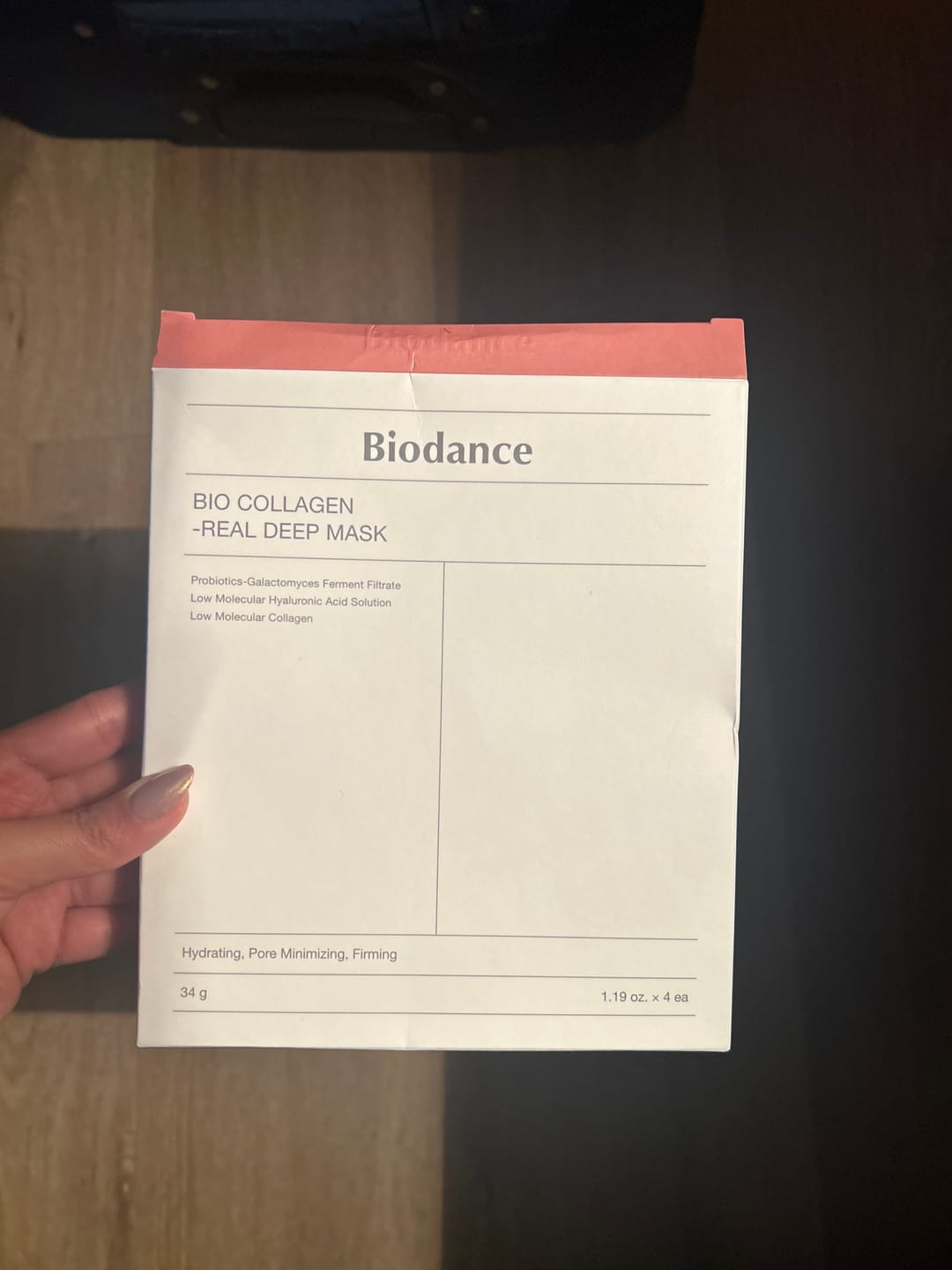 Customer photo review of Biodance Bio-Collagen Real Deep Mask