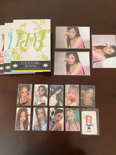 Customer photo review of Loossemble - TTYL 3RD MINI ALBUM PHOTOBOOK SET