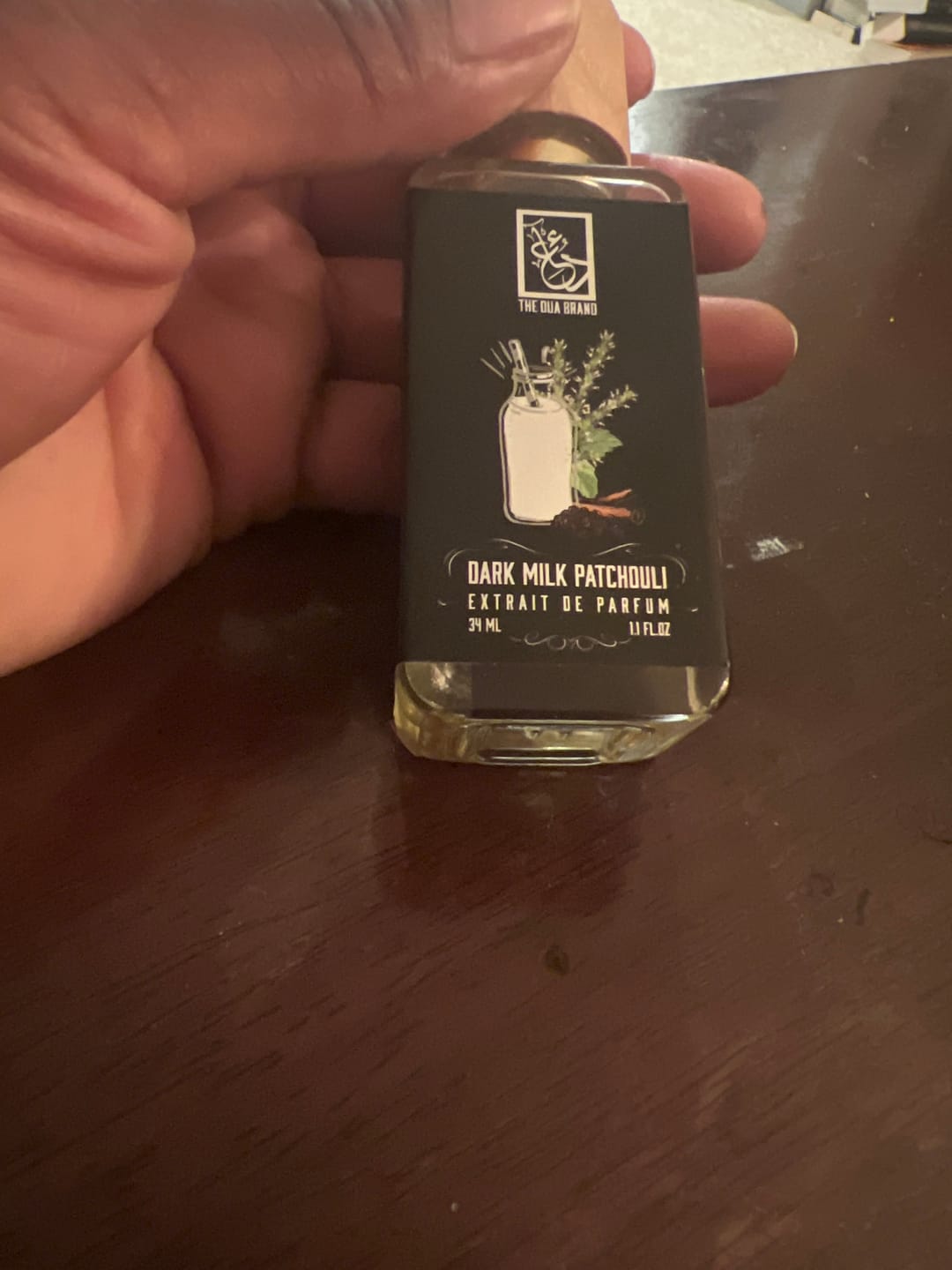 Customer photo review of Dark Milk Patchouli