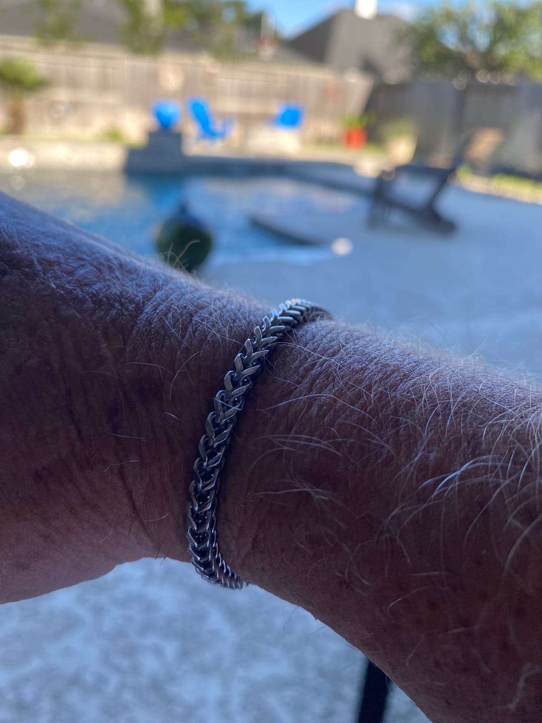 Customer photo review of 4mm Franco Link Bracelet